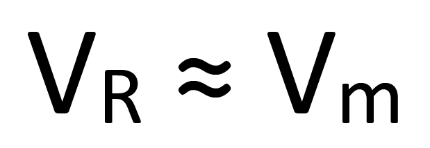 VR-equals-Vm
