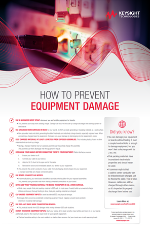 ESD damage prevention