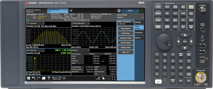 Measuring an FM signal using an Analog Demodultion Applicaiton